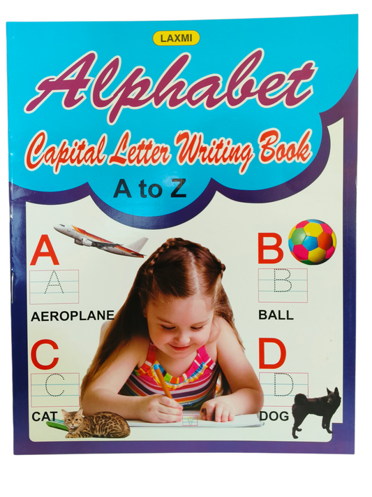 Alphabet Writing Practice Book-Capital & Small Letters-Set of 2
